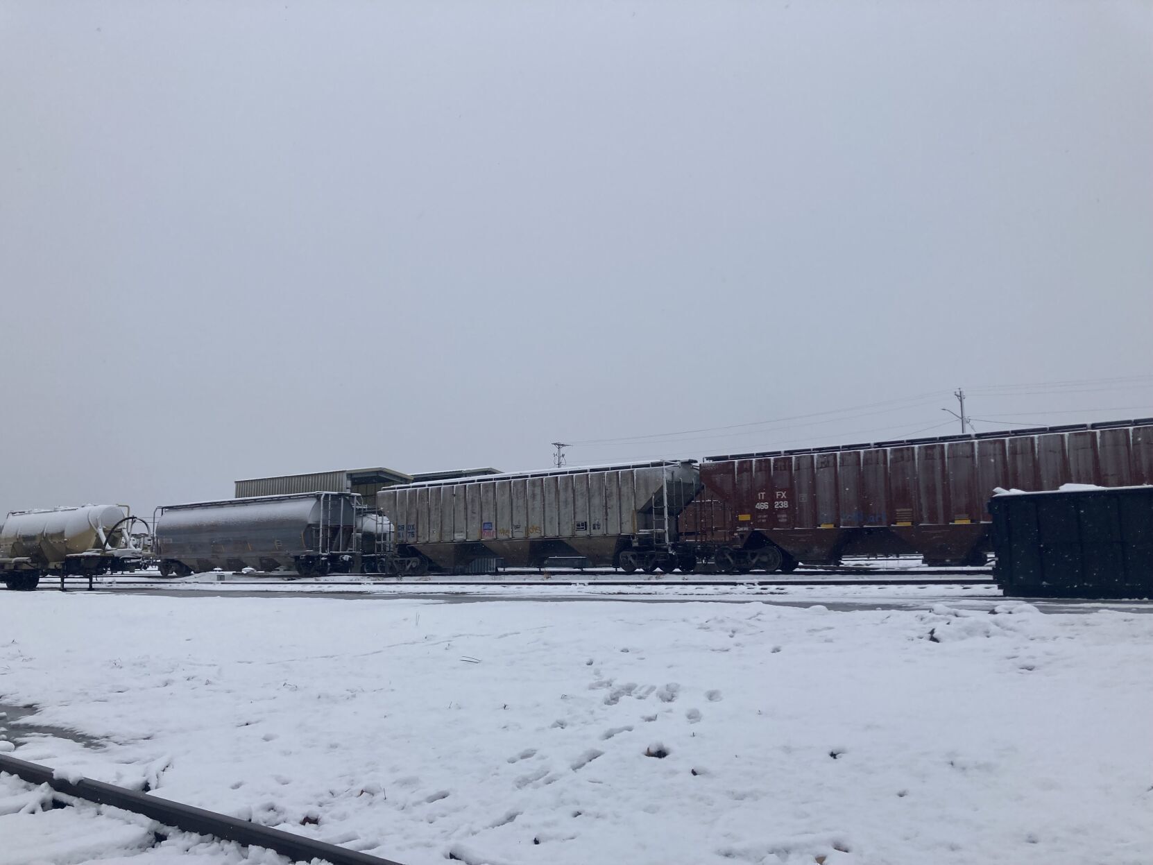 Snow in Danville